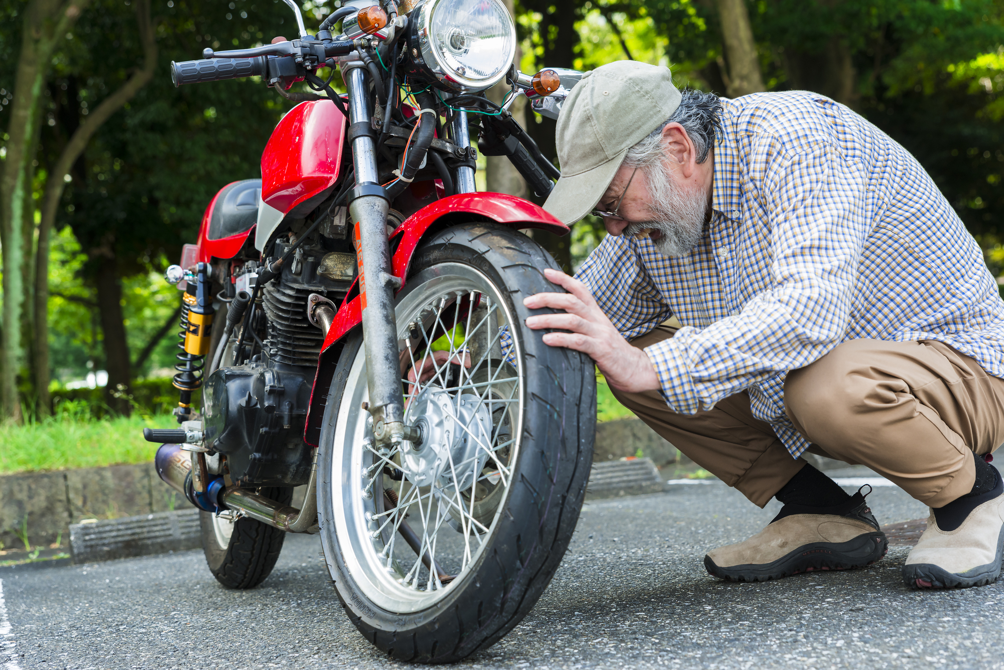 バイクのメンテナンス